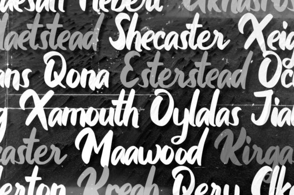 Agusta Font - Preview 4