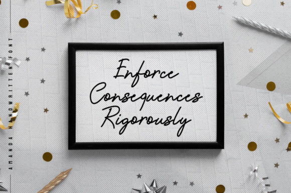 Amanda Font - Preview 6