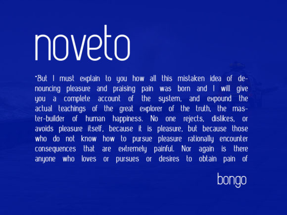 Bongo Font - Preview 2