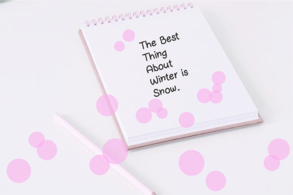 Bubble Tea Font - Preview 3