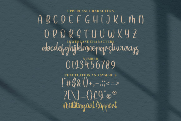 Cutties Betty Font PNG with transparent background - Preview 5