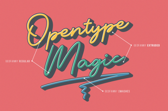 Geofanny Font - Preview 1