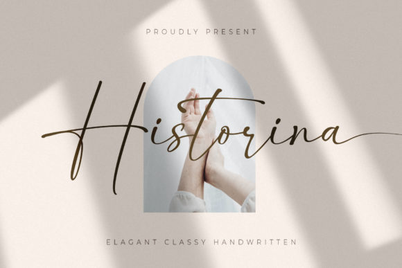 Historina Script & Handwritten Font By MJB Letters
