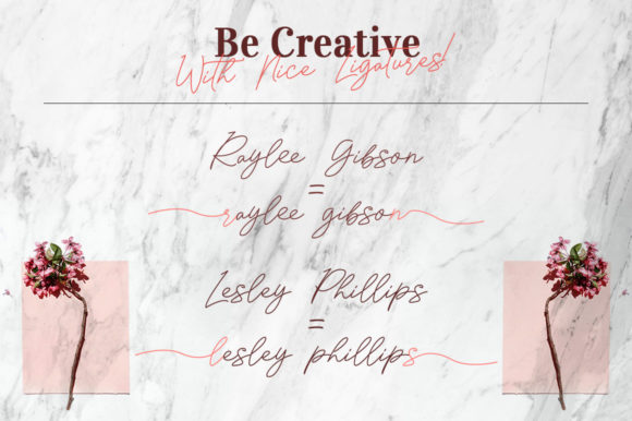 Lovely Love Font PNG with transparent background - Preview 3