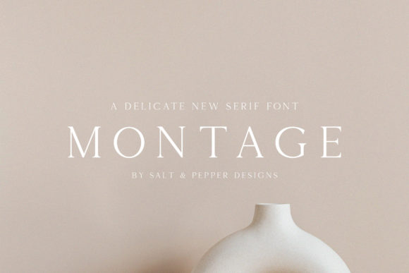 Montage font