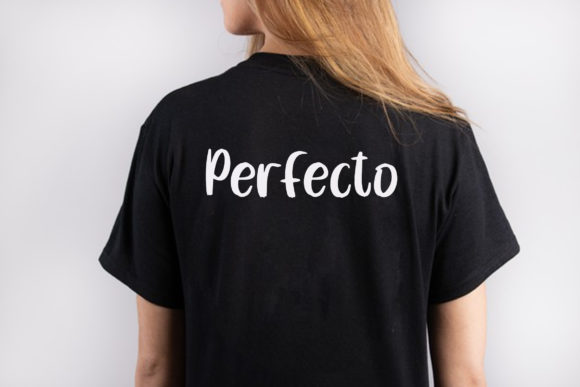 Perfecto Font PNG with transparent background - Preview 5