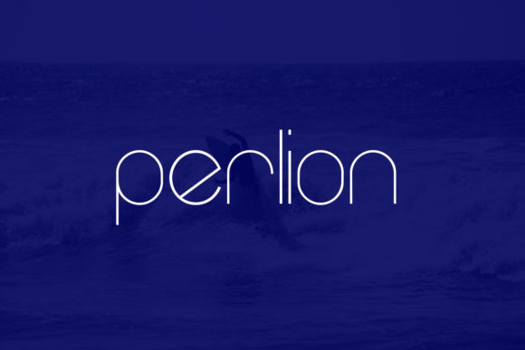 Perlion Font PNG with transparent background - Preview 3