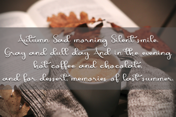 Autumn Font - Preview 2