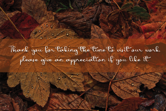 Autumn Font - Preview 5