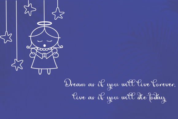 Beautiful Angel Font - Preview 2