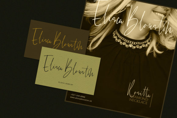 Bring Romantic Font - Preview 3