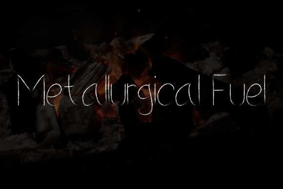 Burned Charcoal Font - Preview 1
