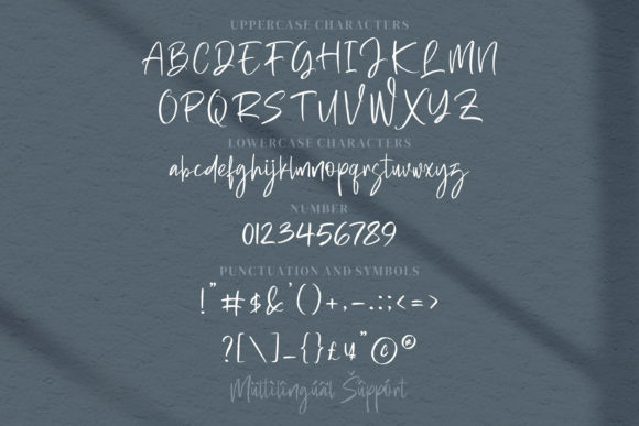Dettfass Trafalgar Font PNG with transparent background - Preview 5