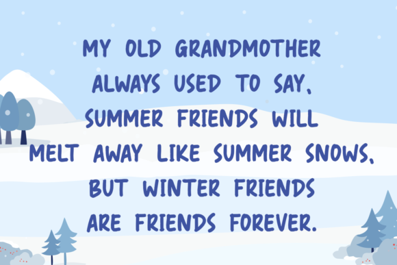 Father Christmas Font - Preview 4