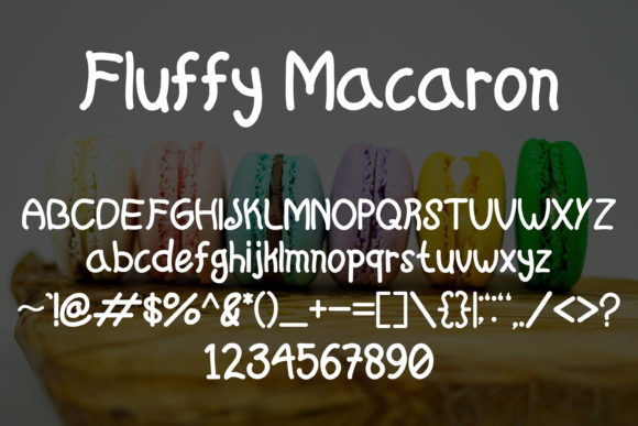 Fluffy Macaron Font - Preview 4