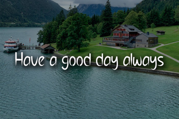 Good Day Font - Preview 2