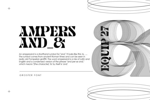 Grosfer Font - Preview 2