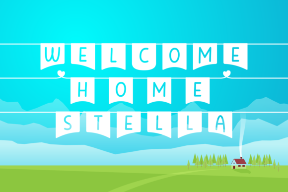 Happy Events Font - Preview 1