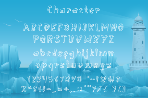 Hello Iceland Font PNG with transparent background - Preview 3