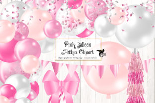 Pink Balloon Arches Clipart Graphic by Digital Curio · Creative Fabrica