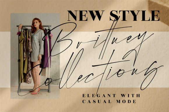 Rostera Signature Font PNG with transparent background - Preview 2