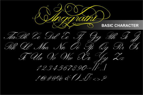 Anggraini Font - Preview 1