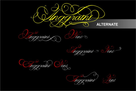 Anggraini Font - Preview 4
