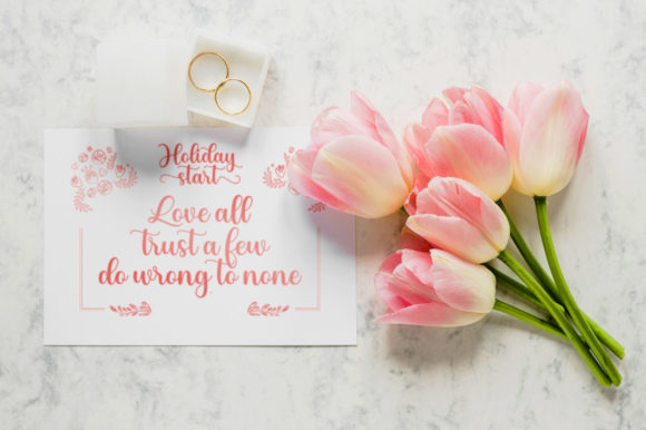 Holiday Start Font - Preview 6