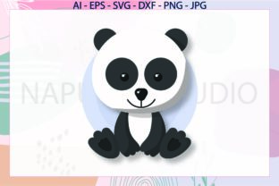 Animal Panda | Baby | Svg Graphic by Na Punya Studio · Creative Fabrica