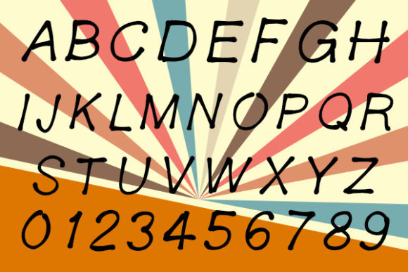 Budo Font - Preview 1