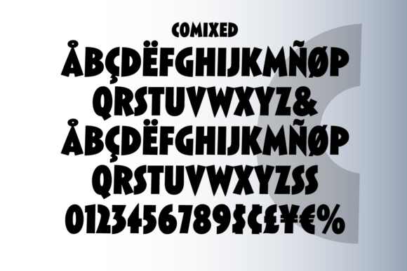 Comixed Font - Preview 3