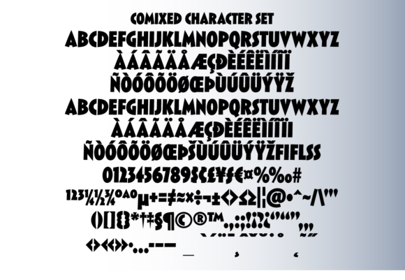 Comixed Font - Preview 4