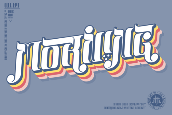 Marry Gold Font PNG with transparent background - Preview 4