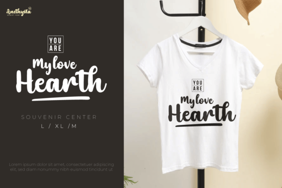 Anethysta Font PNG with transparent background - Preview 5