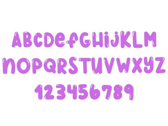 Balloons Font - Preview 3