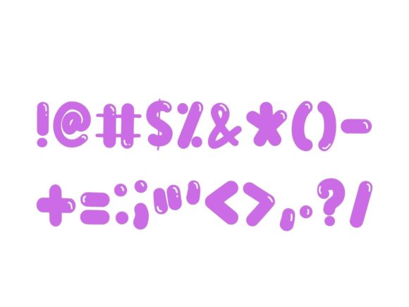 Balloons Font - Preview 4