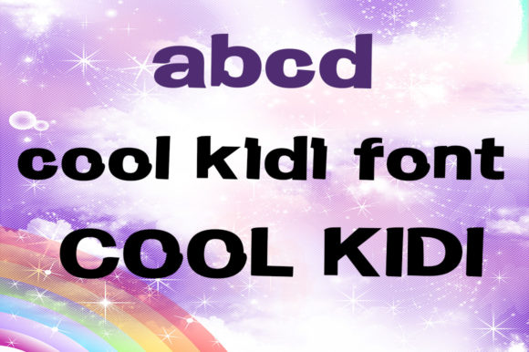 Cool Kidi Font - Preview 1