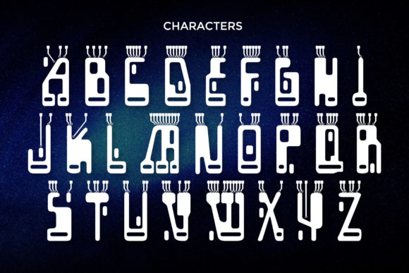 Cyber Font - Preview 3