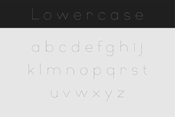Dotted Font - Preview 1