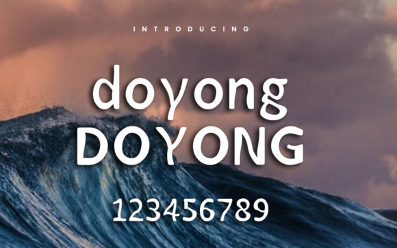 Doyong Font - Preview 1