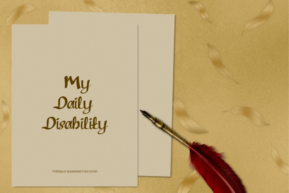 Handmade Holiday Font - Preview 1