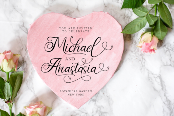 Love Hamtania Font PNG with transparent background - Preview 4