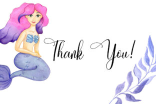 Mermaid Watercolor Clipart, Sea Set Graphic by NoviArt · Creative Fabrica