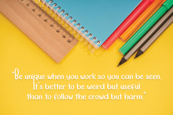 My Homework Font PNG with transparent background - Preview 1