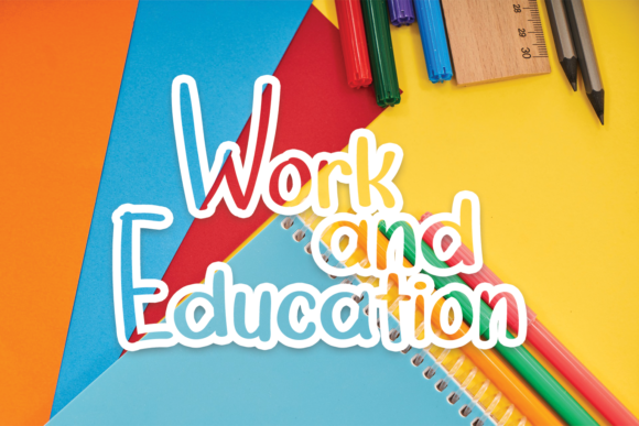 My Homework Font PNG with transparent background - Preview 2