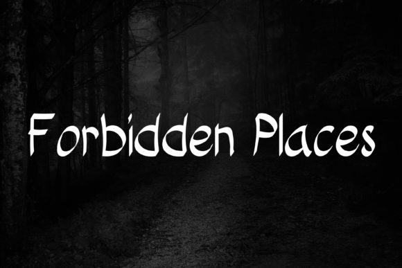 Sacred Woodlands Font PNG with transparent background - Preview 1