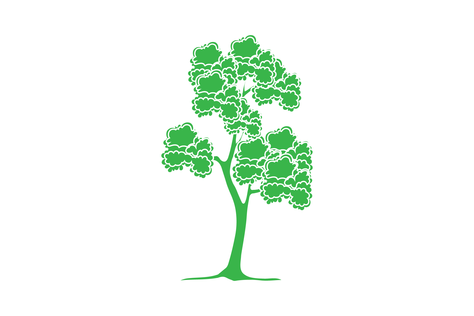 Tree Nature Branch Green Icon Graphic by garnetastudio · Creative Fabrica