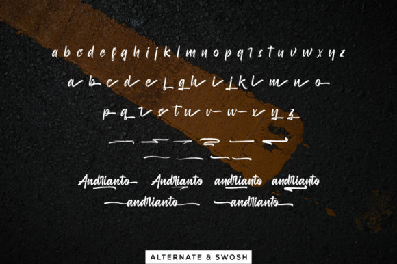 Andrianto Font - Preview 6