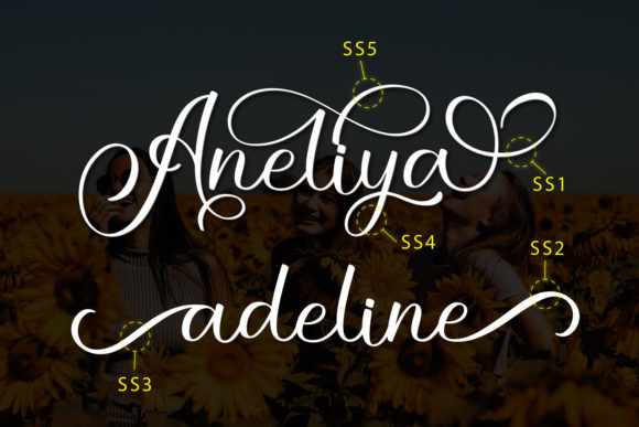 Aneliya Font - Preview 4