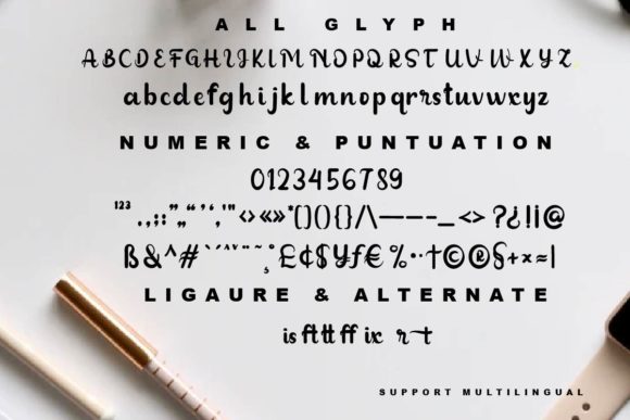Blackisot Font - Preview 5